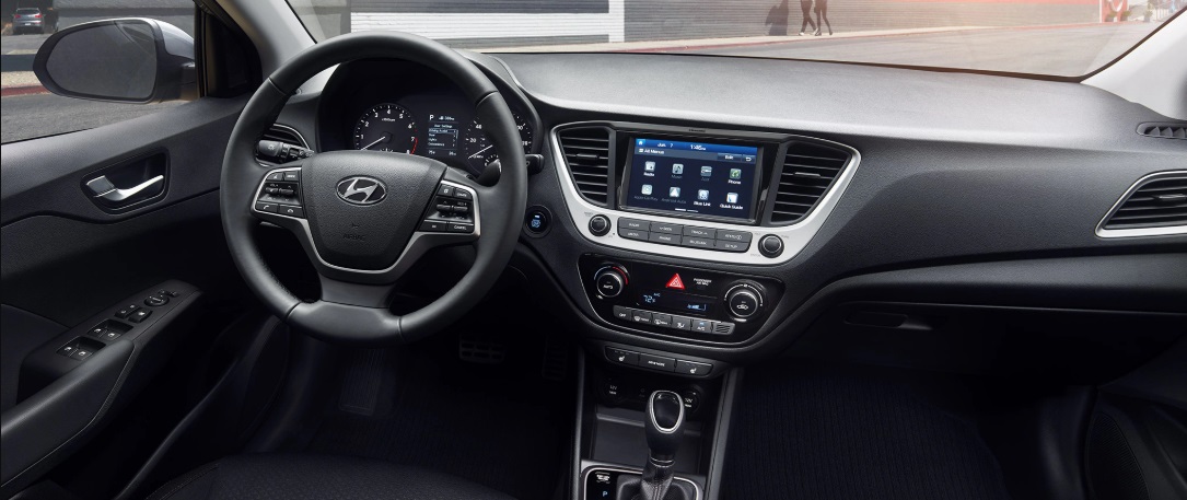 nội thất hyundai accent