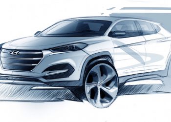 2016 hyundai tucson sketch